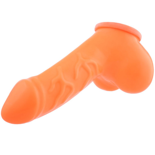 Latex Penis Sheath Danny Neon Orange