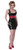 Isabelle Dress Sale Medium Black Red