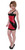 Jessi Dress Sale Extra Small Red Black