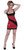 Jessi Dress Sale Medium Black Red