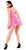 Babydoll Dress Large Vibrant Pink