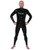 Catsuit Front Thru Zip - X-Large - Black