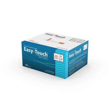 MHC - Easy Touch .3cc Insulin Syringe 30g x 5/16 (100/BX) MHC - Easy Touch .3cc Insulin Syringe 30g x 5/16 (100/BX)