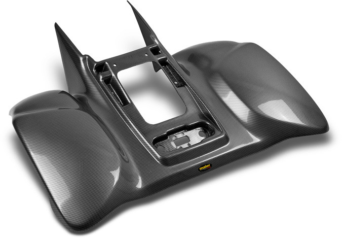 廃盤レア リヤマッドガードKIT ZOOMER用 未使用 Honda TRX400EX 99-07 Rear Fender - ZMPerformance