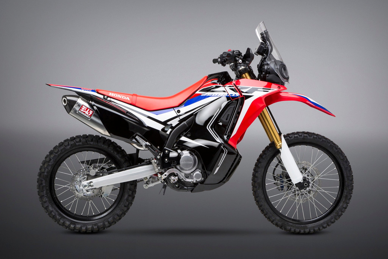 HONDA CRF250L/RALLY 17-20 RACE RS-4 STAINLESS SLIP-ON EXHAUST, W