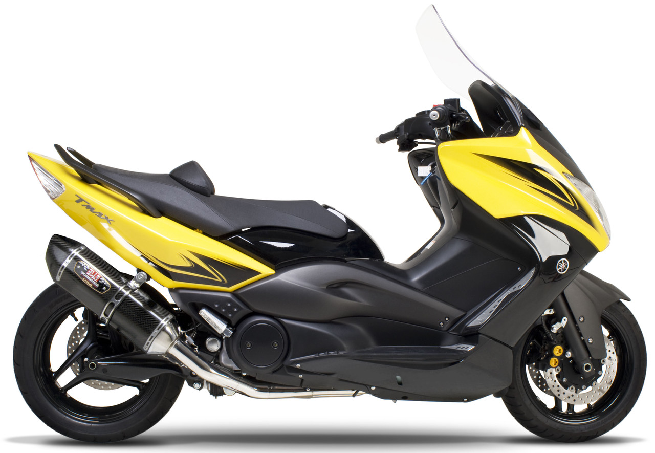 YAMAHA TMAX 500 08-11 RACE R-77 FULL EXHAUST CARBON FIBER MUFFLER