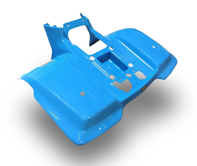 Suzuki LTF160 Quadrunner Rear Fender w/ Rack Holes - ZMPerformance