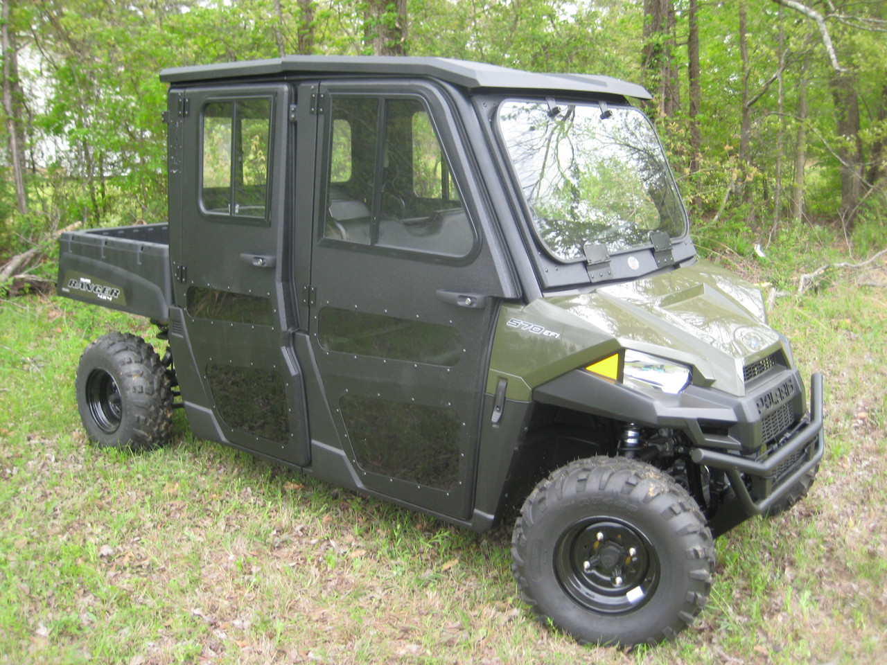 POLARIS RANGER CREW 570 MID SIZE, ETX, EV '15-21 FULL STEEL DOORS WITH ...