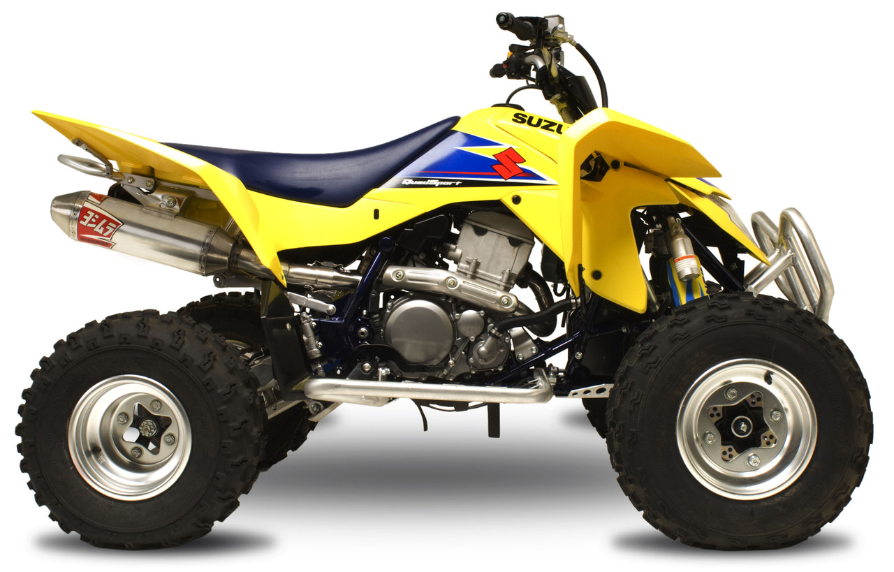 SUZUKI/KAWASAKI LTZ400 03-14 RS-2 STAINLESS FULL EXHAUST SS-AL-SS