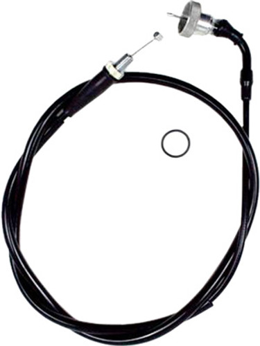 Black Vinyl Throttle Cable 02-0546