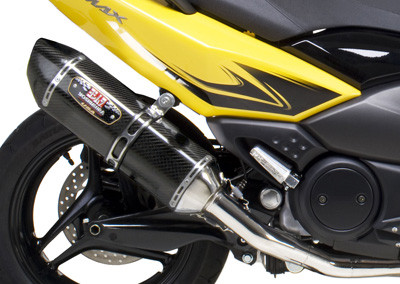 YAMAHA TMAX 500 08-11 RACE R-77 FULL EXHAUST CARBON FIBER MUFFLER