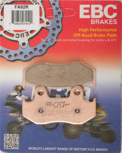 R Series Bronze Coded Brake Pads - Front/Rear - FA92R