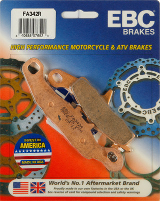 R Series Bronze Coded Brake Pads - Front Left - FA342R
