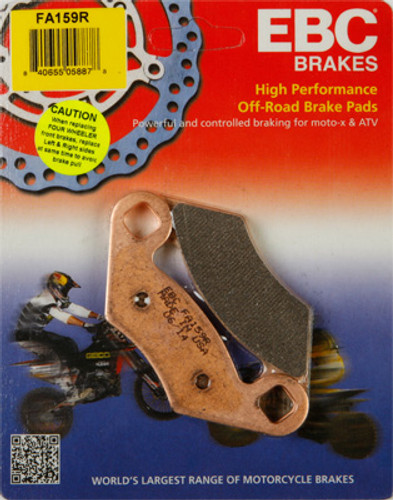 R Series Bronze Coded Brake Pads - Front/Rear - FA159R