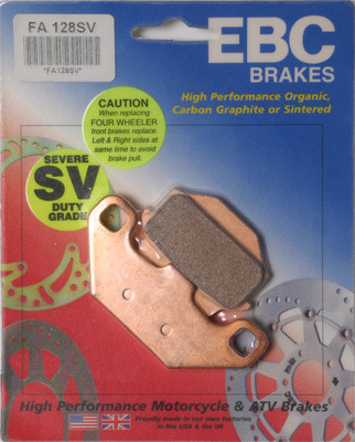 Severe Duty Brake Pads - Front - FA128SV