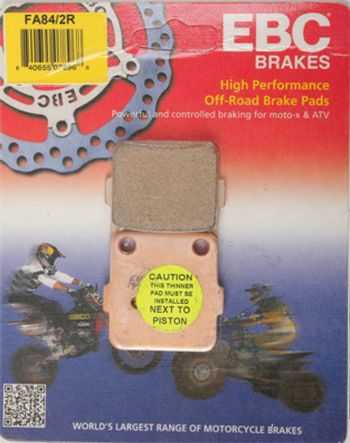 R Series Bronze Coded Brake Pads - Rear - FA84/2R