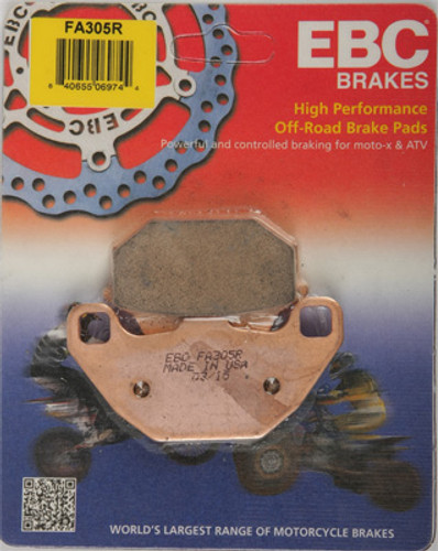 R Series Bronze Coded Brake Pads - Rear - FA305R