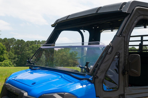 WINDSHIELD VERSA-FOLD (SCRATCH RESISTANT POLY) — KAWASAKI MULE PRO FX & FXT