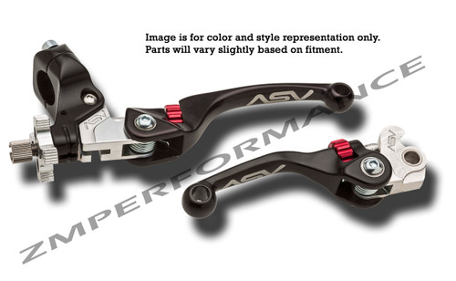 ASV F4 Series ATV Brake and Clutch Levers Pair Pack #BCF4A506SX