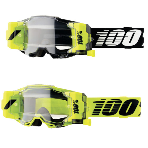 ARMEGA FORECAST MOTORCYCLE MX ATV GOGGLES WITH FILM SYSTEM