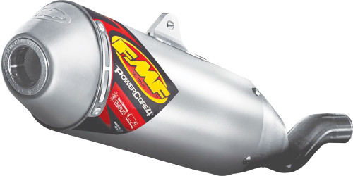 KAWASAKI KLX125 SUZUKI DRZ125 POWERCORE 4 SPARK ARRESTOR STAINLESS EXHAUST