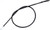 Black Vinyl Clutch Cable 05-0119 Black Vinyl Clutch Cable 05-0119