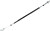 Black Vinyl Foot Brake Cable 03-0280