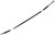 Black Vinyl Foot Brake Cable 03-0312