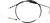 Black Vinyl Throttle Cable 10-0091 Black Vinyl Throttle Cable 10-0091