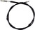 Black Vinyl Parking Brake Cable 02-0410