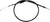 Black Vinyl Throttle Cable 02-0408 Black Vinyl Throttle Cable 02-0408