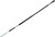 Black Vinyl Foot Brake Cable 02-0085