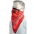 DUST MASK BANDANA RED