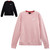 WOMENS AGELESS CHEST CREW FLEECE