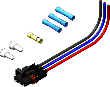 3-Pin Wire Harness Pigtail for Polaris Pulse System - ZMPerformance