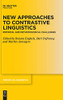New Approaches to Contrastive Linguistics : Empirical and Methodological Challenges