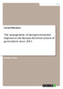 The Management of Intergovernmental Disputes in the Kenyan Devolved System of Government Since 2013