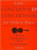 Concertino in G, Op. 11: Easy Concertos and Concertinos Series for Viola and Piano