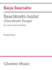 Saariaho: Saarikoski-Laulut for Voice and Orchestra Study Score