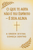 O Que Te Agita Não É Teu Espírito - É Sua Alma