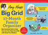 2027 Amy Knapp's Big Grid Family Organizer Wall Calendar: August 2026 - December 2027
