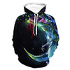 Mens Womens Comfy Hoodies 3D Printed Unisex Long Sleeve Hoodie and Sweatshirts Art Painting Animal Dinosaur Pattern Outdoor Outfit for Autumn
