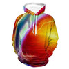 Unisex Realistic Print Hoodie Art Dolphin Rainbow Pattern Hoodies and Sweatshirts Long Sleeve Durable Sweater with Pocket for Women Men