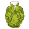 Unisex Women Men Hoodies Long Sleeve Stretchy Hooded Sweatshirts Avocado Pattern (2) Pattern Autumn Outfit for Travel Sports