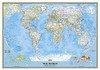 National Geographic: World Classic Wall Map - Laminated (43.5 x 30.5 inches) (National Geographic Reference Map)