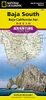 Baja South: Baja California Sur [Mexico] (National Geographic Adventure Map, 3104)