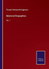 Memorial Biographies : Vol. I - 9783752560244