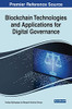 Blockchain Technologies And Applications For Digital Governance - 9781799884934