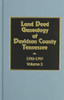 Davidson County, Tn. Land Deed Genealogy, 1792-1797 (Vol. #2) - 9780893084622