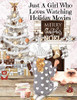 Just A Girl Who Loves Watching Holiday Movies: This Is My Winter Movie Watching Journal - Personal Holiday Bucket List To Write Down Top Holiday Films ... - Fall & Thanksgiving Decor With Maple Lea